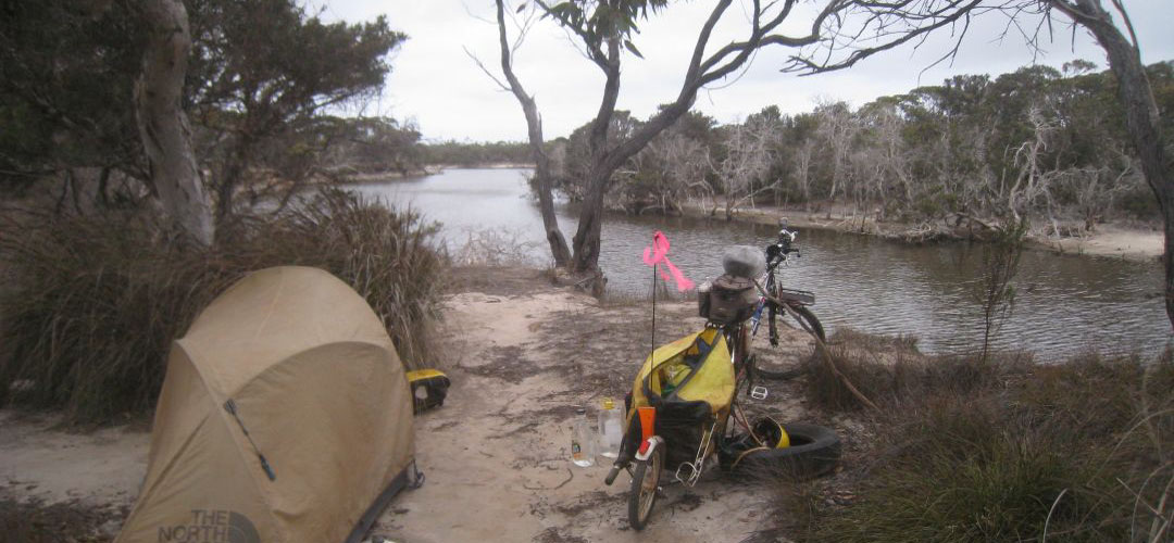 free camping, Munglinup Inlet, south coast of Western Australia