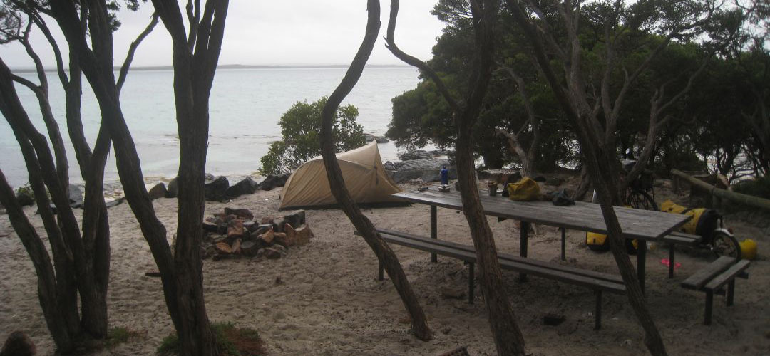 free camp, Starvation Bay, south coast of Western Australia