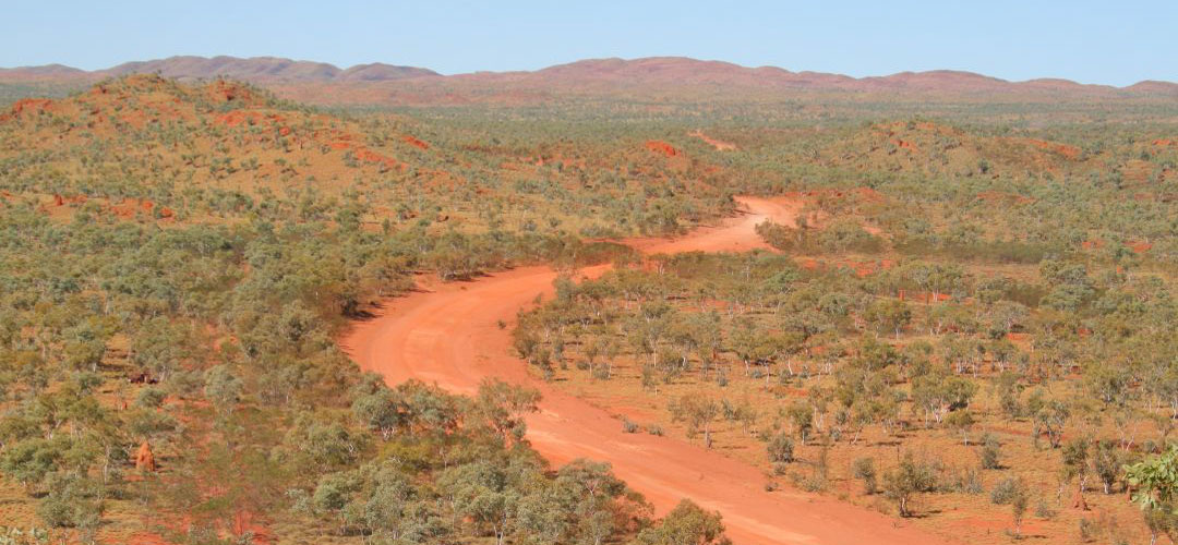 remote biking Tanami Track, Western Australia