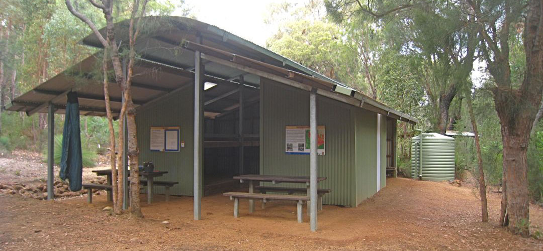 Carinyah Shelter, Munda Biddi Trail, Western Australia