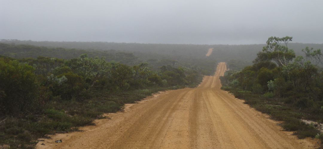 the road to Point Ann, Fitzgerald River National Park, South coast, Western Australia